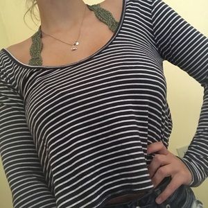 Hollister Cropped Long Sleeve